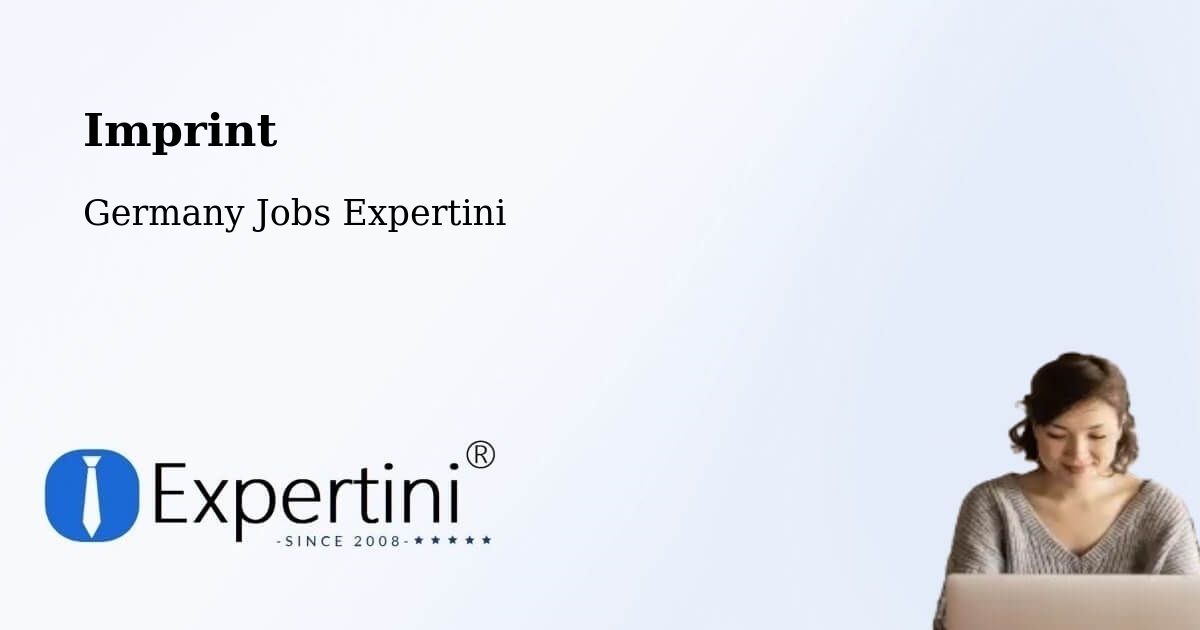Imprint – Gilching - Germany Jobs Expertini